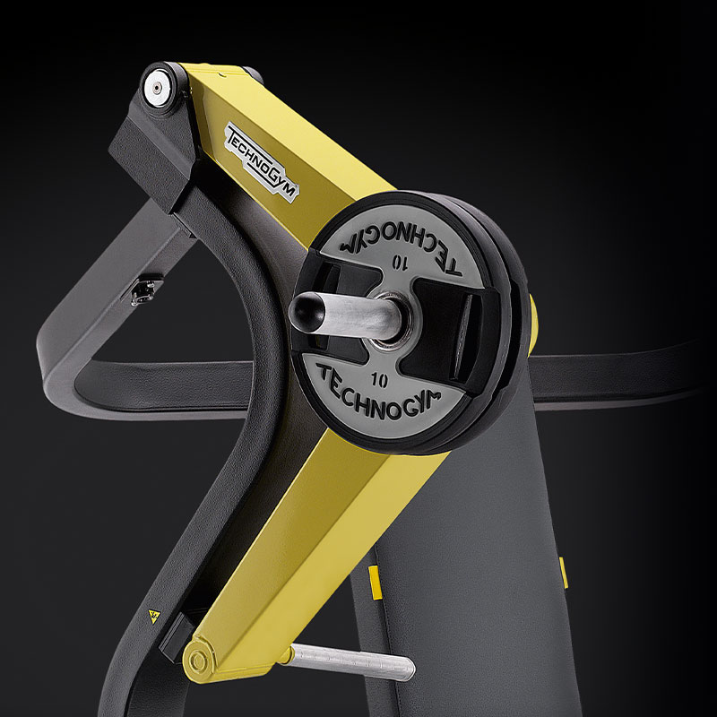 Detail of Technogym Pure Strength chest press machine