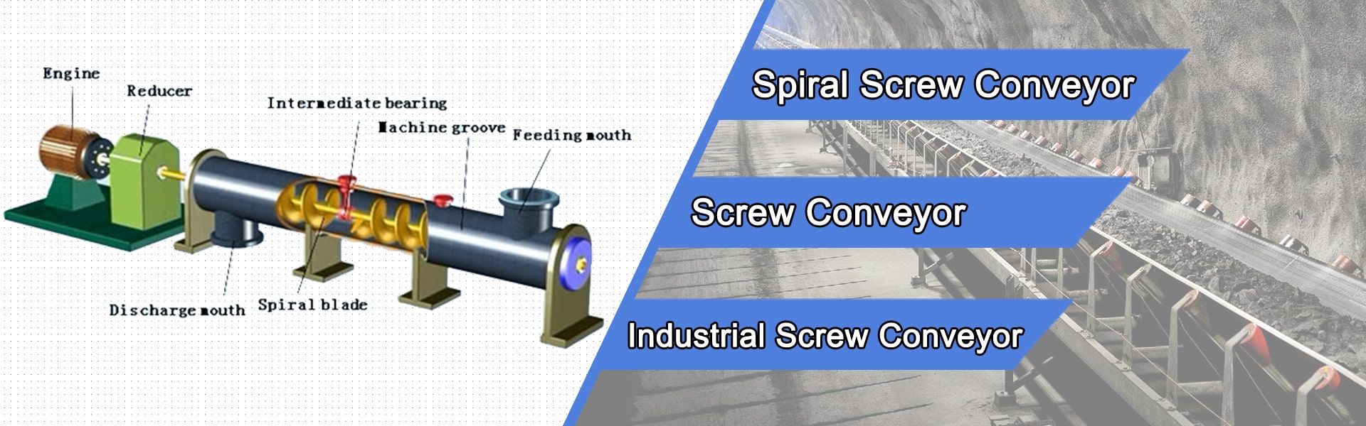 Spiral Screw Conveyor